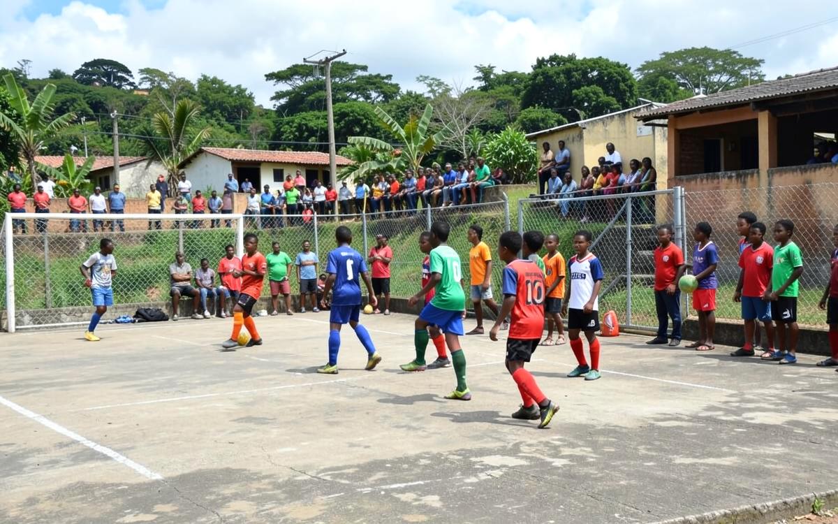 Youth football league returns to the barrio courts
