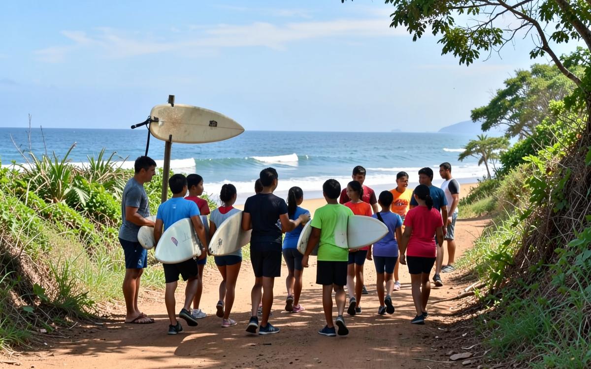 Surf schools partner with Zaragoza guesthouses